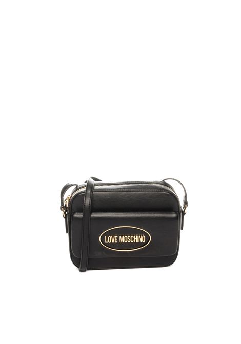 borsa a tracolla con logo nero LOVE MOSCHINO | JC4036PP1LLE1-00A